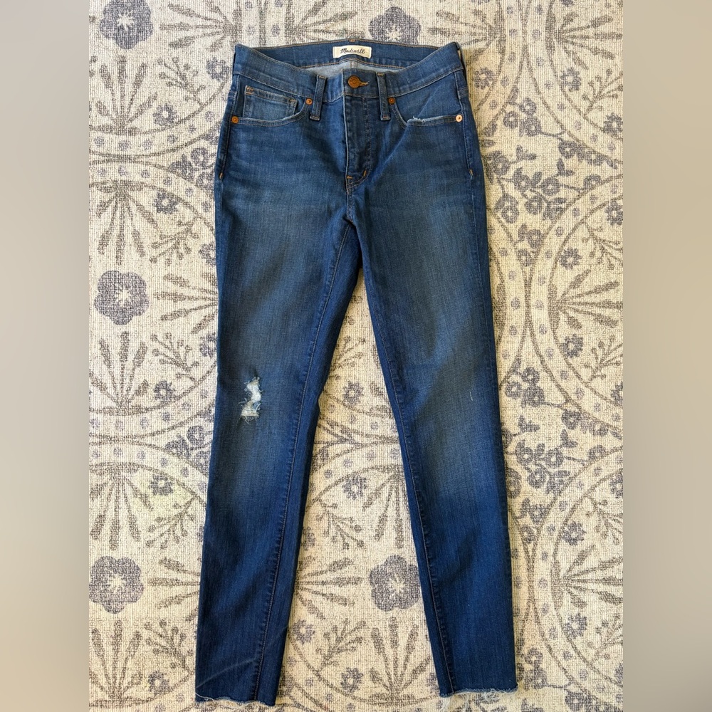 Madewell Mid Rise Skinny Jeans